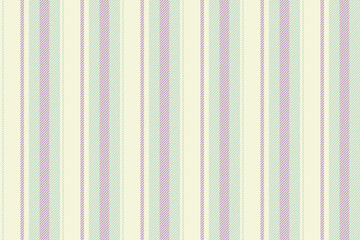 Obraz premium Fade background fabric vertical, customize stripe texture vector. Intricate pattern textile seamless lines in beige and light colors.