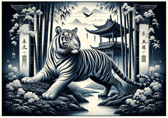The Eastern Zodiac is the Tiger