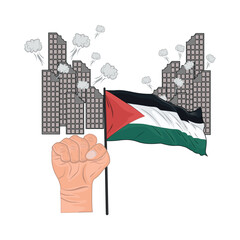 free palestine country illustration