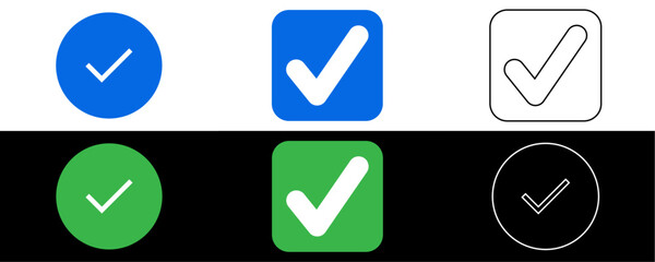 done icon vector. done sign on isolated background. Ui,web and other. illustration concept