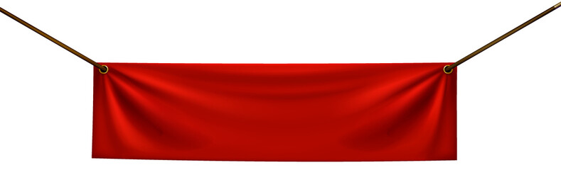 Cloth Banner Mockup