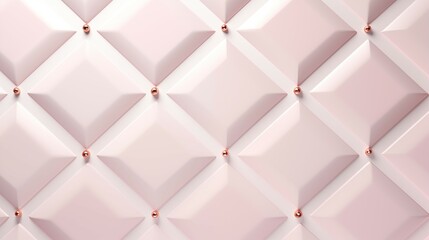 A 3D rendering of a pink wall with a geometric pattern. 