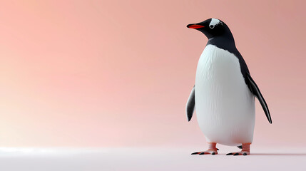Penguin simple background