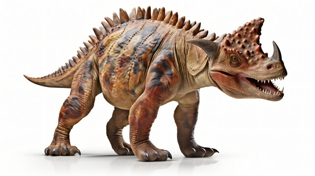 3d rendered dinosaur illustration of the Protoceratid