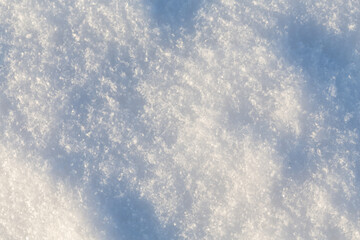 Pure snow texture