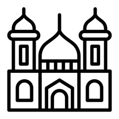 Mosque Icon Design