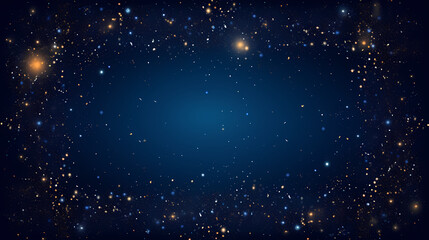 Obraz premium Abstract festive and new year background with stunning soft bokeh lights and shiny elements