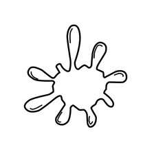 Splash Shape Doodle 
