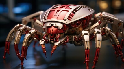 Metal toys spider UHD wallpaper