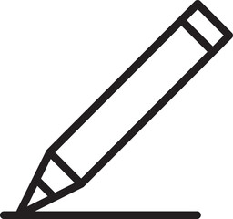 Note icon vector sign. Paper message or document page.