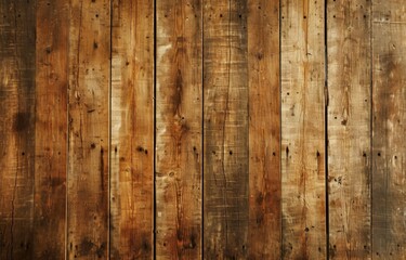 Rustic Brown Wooden Plank Texture Background