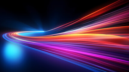 Future technology lines background, abstract future technology background