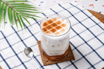 Open sandwich, sandwich, brunch, corn salad, chicken, avocado, beef bulgogi, bulgogi, ham cheese, tea latte, latte, grapefruit apple, cinnamon latte, lavender, lemonade, homemade, tiramisu