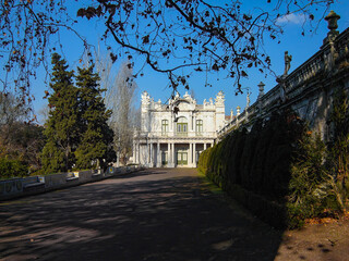 Palacio Nacional de Queluz National Palace. Pavilhao Robillion Pavilion. Sintra, Portugal