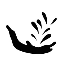 Obraz premium Splash Silhouette 