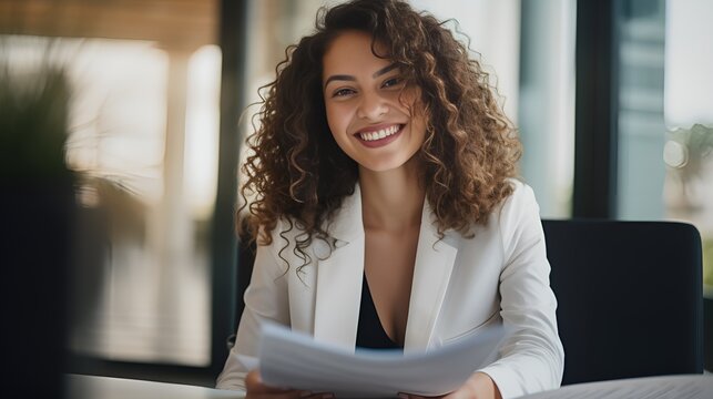 Young employee planning in the office , Young employee, planning, office