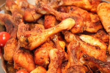 grilled chicken legs