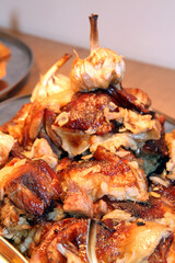 roasted pork meat