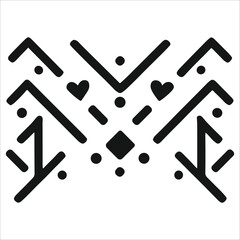 Attractive and beautiful patterns vector