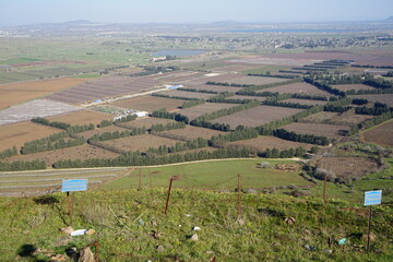 Israel-Syria borderland