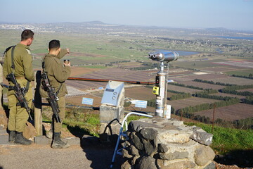 Israel-Syria borderland