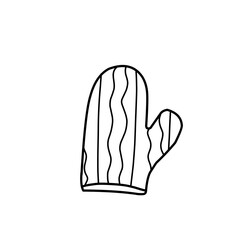 Oven Mitt Doodle 