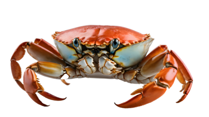 Red crab isolated on white, Crab isolated on a white background, Crab png, Crab transparent background, crab wallpaper,