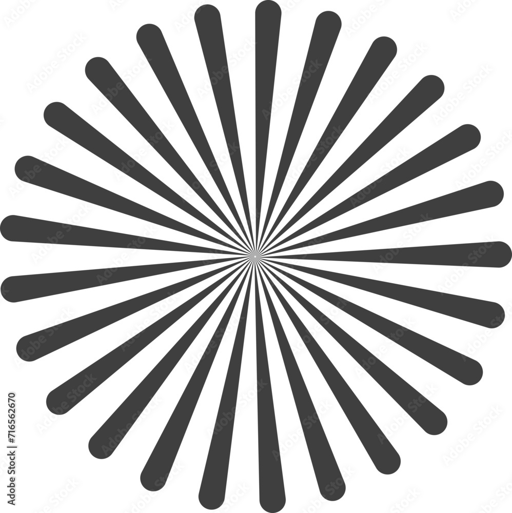 Poster spiral and swirl motion twisting circles design element set.