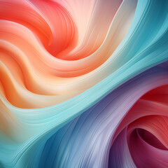 abstract background with waves, pastel colors