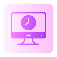 computer gradient icon