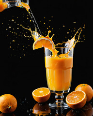 Fresh Orange Juice: A Burst of Citrus Freshness