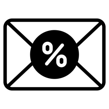 discount mail icon