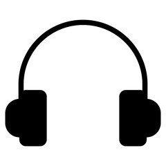 Customer service headphone icon