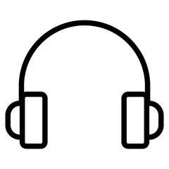 Customer service headphone icon