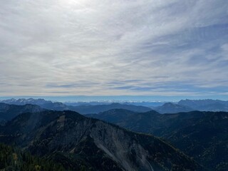 Landscape in the alps