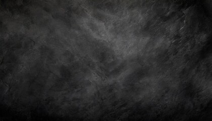 black or dark gray rough grainy stone or sand plaster texture background - obrazy, fototapety, plakaty