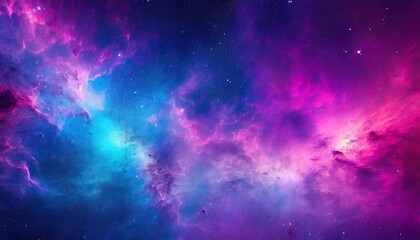 background space nebula colors blue and pinkai abstract background with space - obrazy, fototapety, plakaty