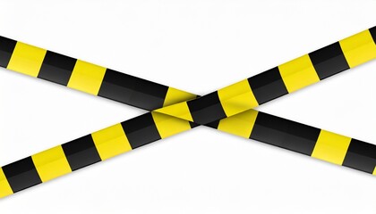 yellow and black barricade tape