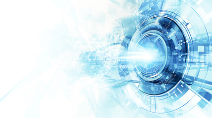 Abstract bright technology background illustration