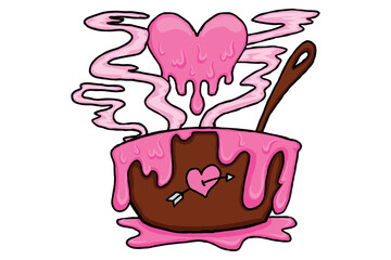 Valentine - Pink Love Potion Making Process