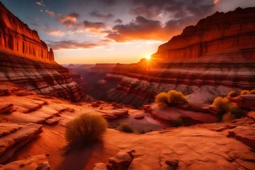 Fototapeten grand canyon sunset © Awan Studio
