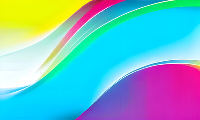 abstract colorful wave