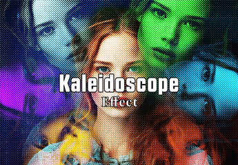 Kaleidoscope Photo Effect