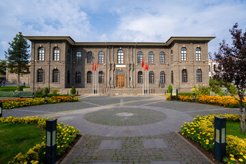View of the Diyarbakir Archaeological Museum.