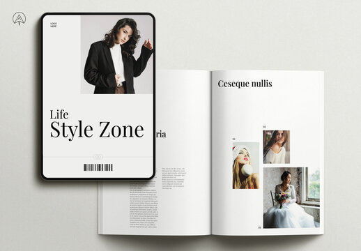 Style Zone Magazine Template