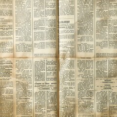 Obraz premium Spaced and overlapping black and white newspaper clippings from various sources. This creates a dynamic and powerful composition.