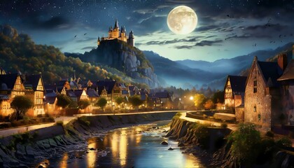 Fantastic moonlit nights