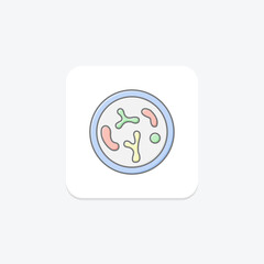 Probiotic awesome lineal color icon , vector, pixel perfect, illustrator file