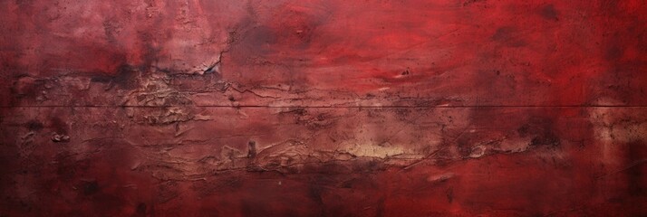 Dramatic Red Textured Background: Rich Monochromatic Velvet-Like Surface - Valentine's Day Concept