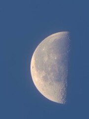 This is a photo of the surface of the half moon.
